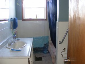 Home Renovations: Before photo of Bathroom Renovations
