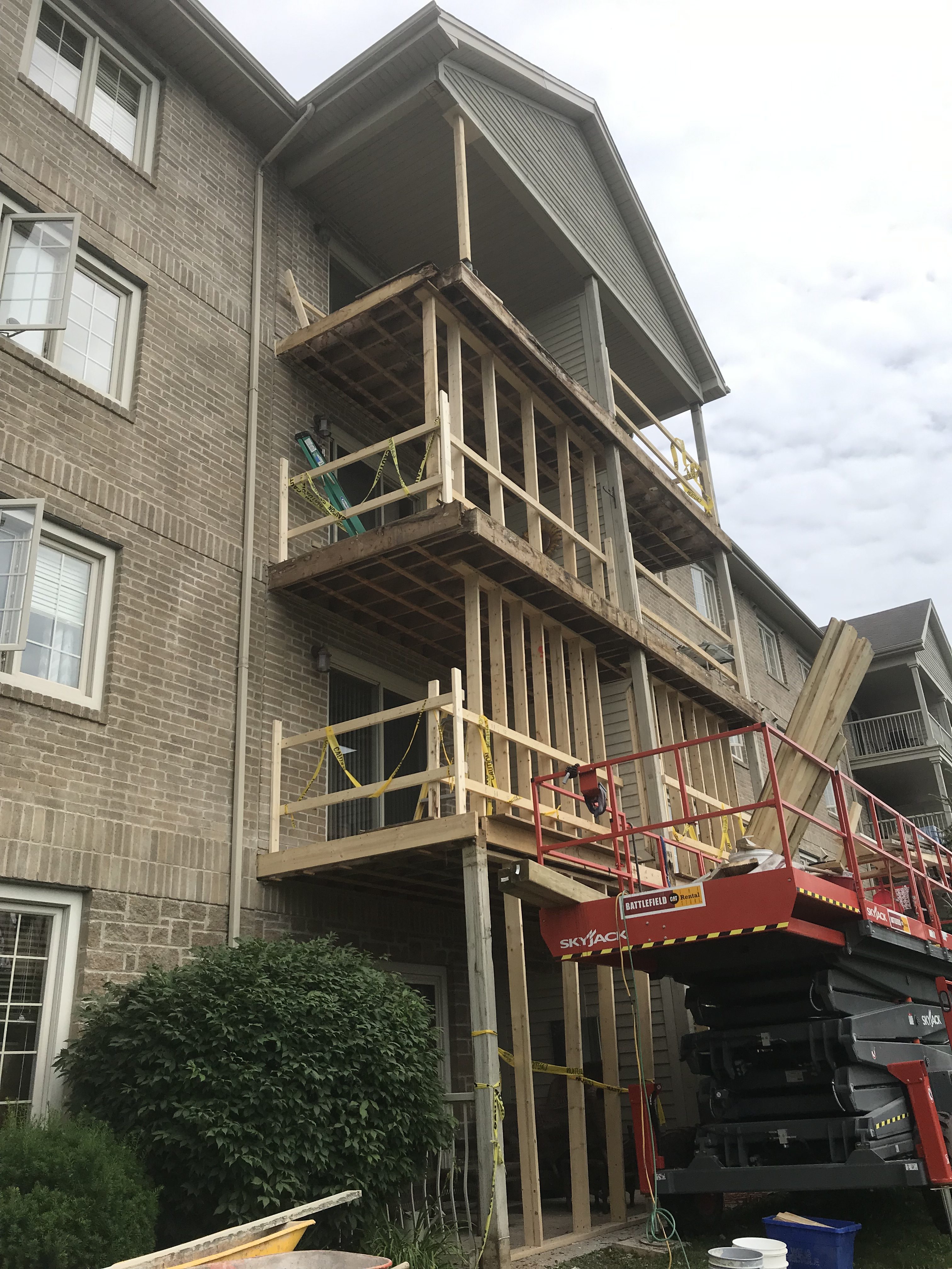 52 Deck Replacement Project - Commercial Renovations, Moncton NB