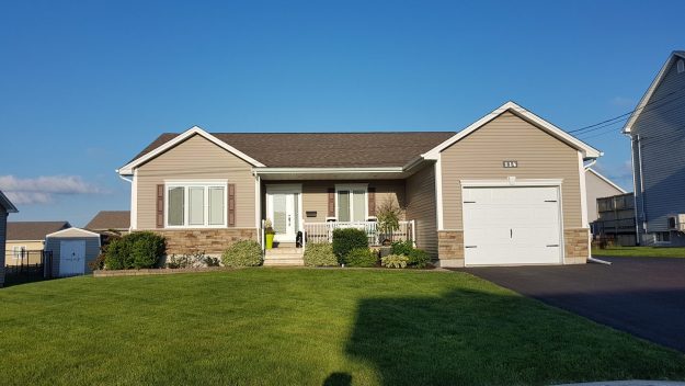 After Photo: Home Renovation Project, Siding, Railings, and Shutters